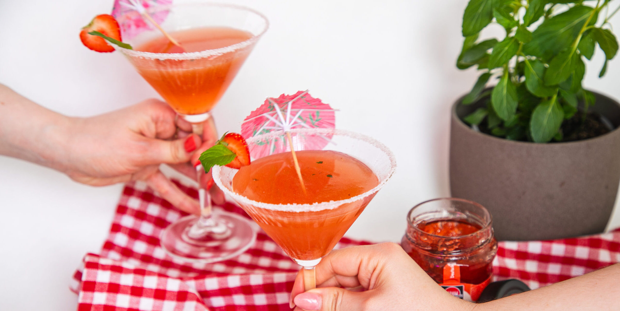Erdbeer-Mocktail